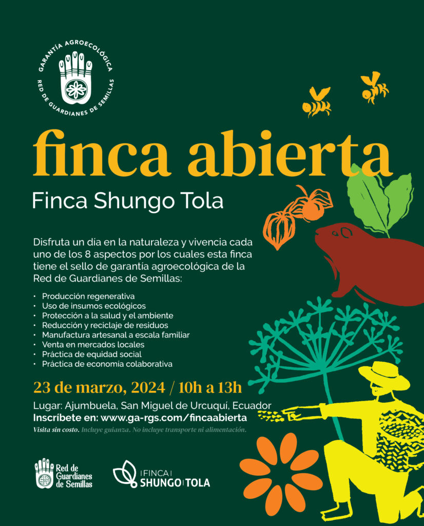 afiche finca abierta_Shungo-Tola